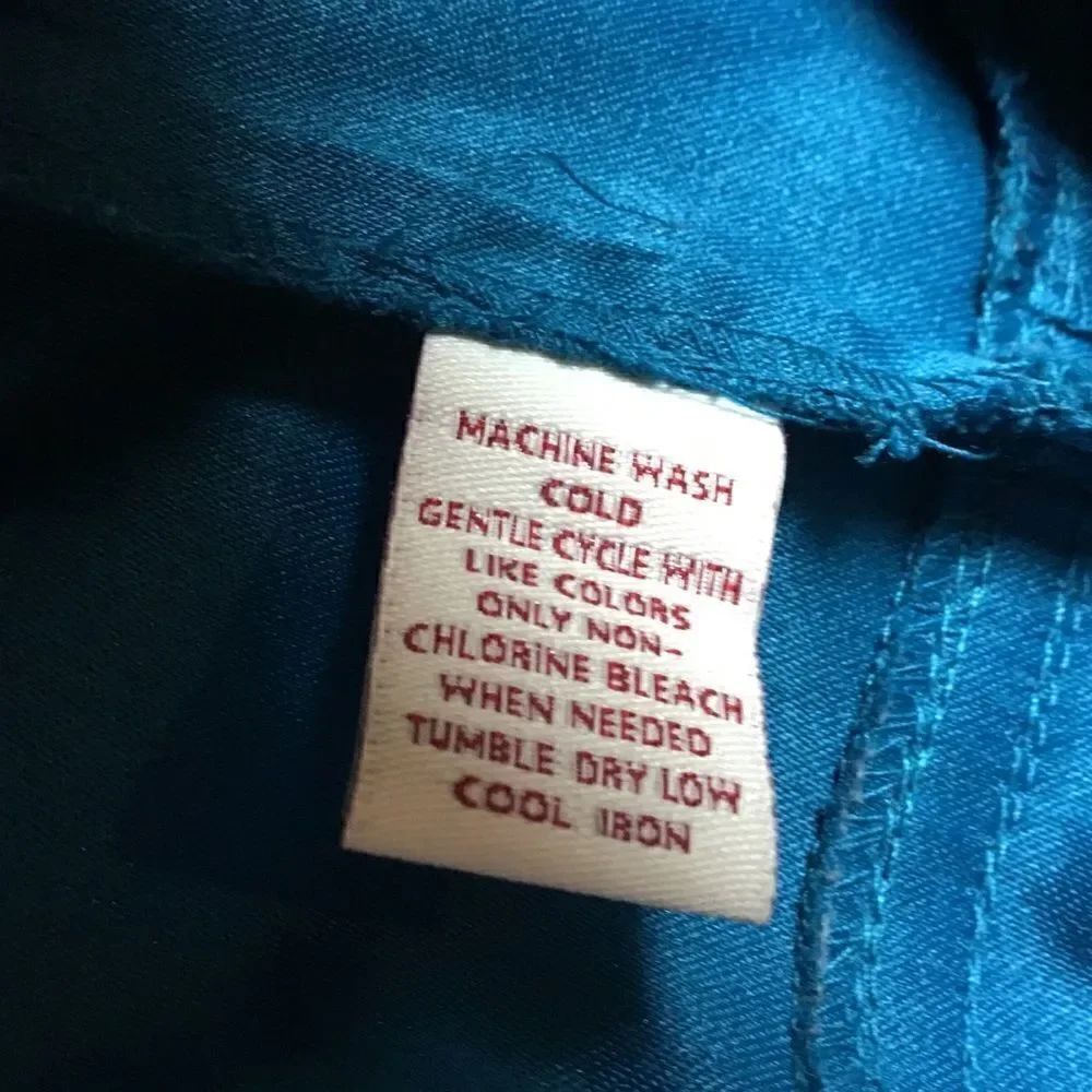 NWOT. JM Collection Peacock Blue Microfiber Jacket Size 4P - Picture 7 of 10